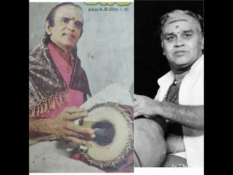 Vintage Tani Avartanam by Sri.Umayalpuram K Sivaraman and Sri. Vikku Vinayakaram