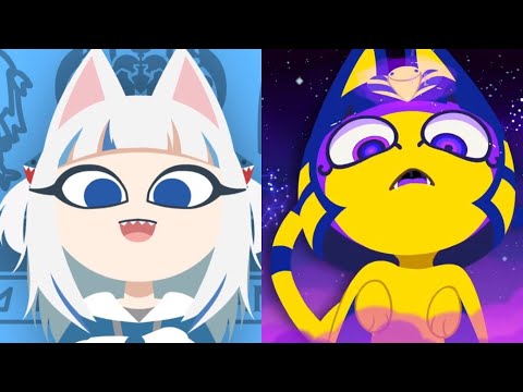 Ankha Zone And Ankha Dance But Cat Shark