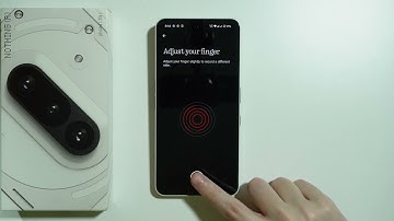 Nothing Phone 3a/3a Pro: vingerafdruk toevoegen (vingerafdruksensor instellen)