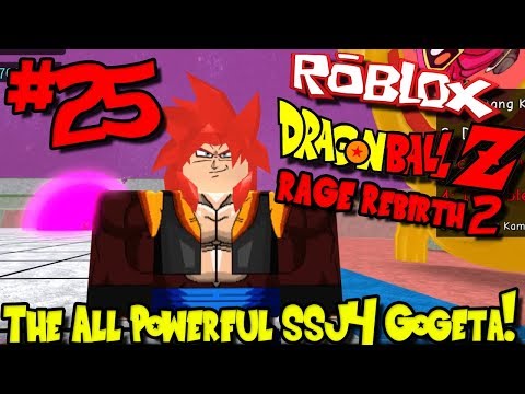 The All Powerful Ssj4 Gogeta Roblox Dragon Ball Rage Rebirth 2