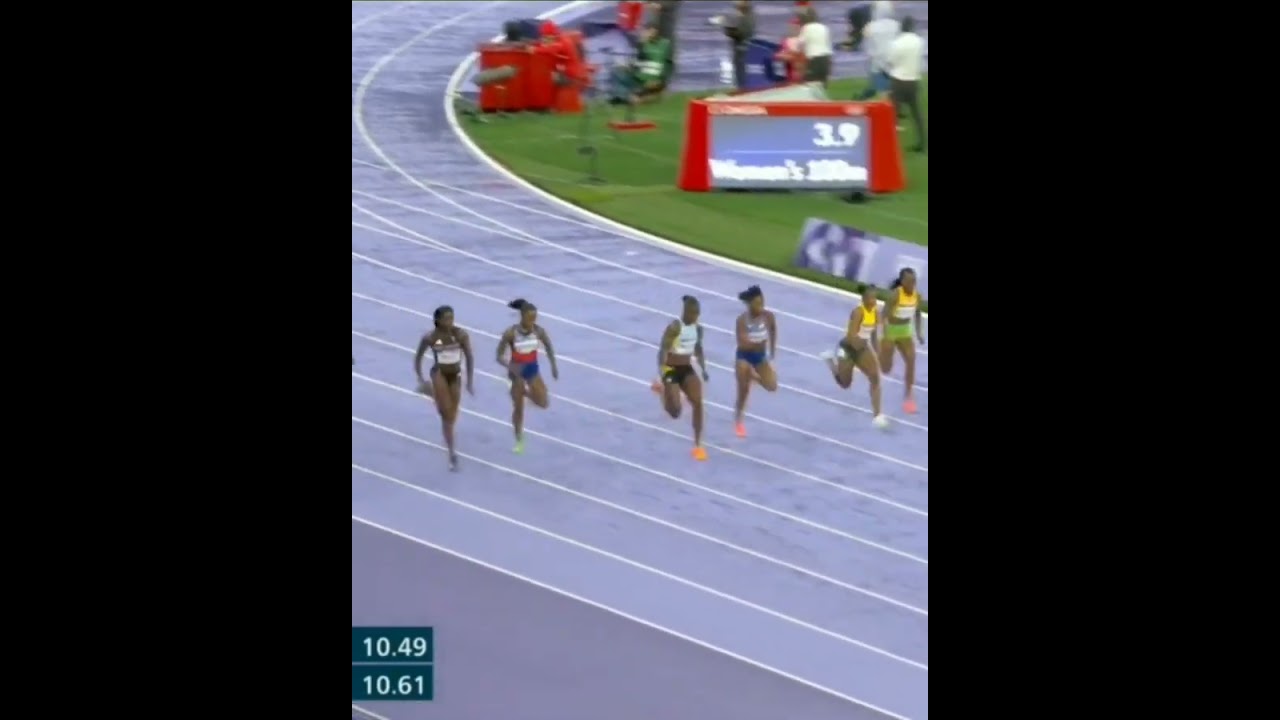 Финал Олимпийских игр 2024, 100м женщины