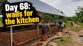 100 days of farm life - Episode 68 | walls for the kitchen
