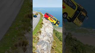 INSANE REALISTIC CAR CRASH 💥 |#208  BeamNG Drive Mountain Accident Simulation
