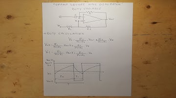 Opamp square wave generator (Ep.4) - Variable duty cycle - #54