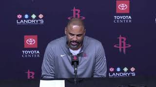 Ime Udoka Postgame - Rockets v Pelicans 10/15/2024