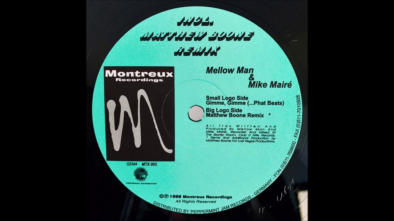 Mellow Man & Mike Mairé - Gimme, Gimme (Matthew Boone Remix)