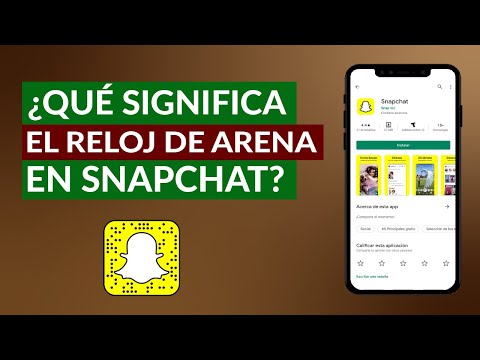 Video: ¿Qué significan los relojes de arena en Snapchat?