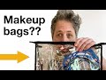 Make-up bags in a music studio??  (organization tip - Kondo those chords!)