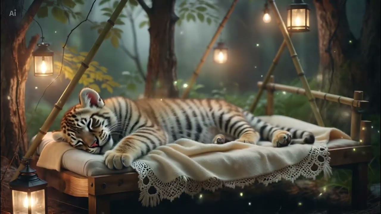 Cozy Night 🌙✨ | Warm Background Video for Kids’ Sleep