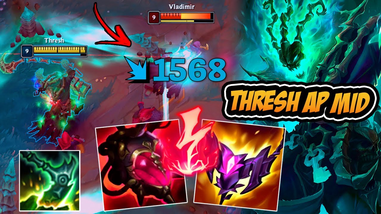 THRESH FULL AP MID COM INSTAKILL NO PUXÃO COM ESSA BUILD OP - YouTube