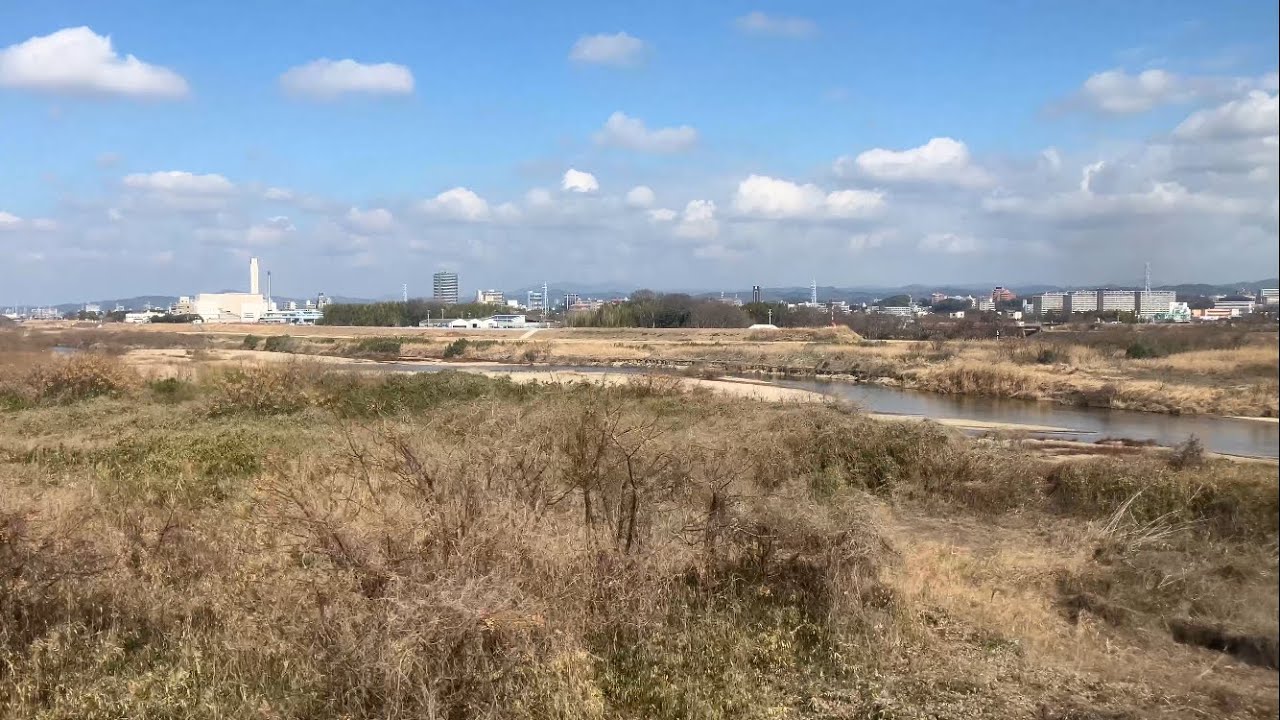 令和8年2月26日　少しずつ春の足音が聞こえてくる三河の車窓風景