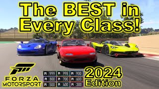 The BEST Car in Each Class in Forza Motorsport! 2024 Edition!