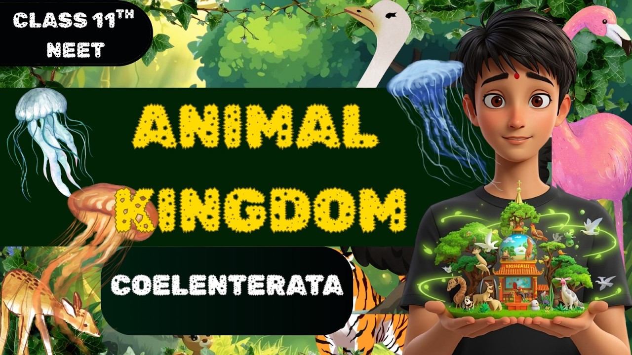 L-3 ANIMAL KINGDOM | COELENTERATA (CNIDARIA) – TRICKS & EXAMPLES FOR NEET