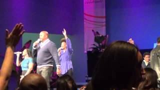 Video thumbnail of "Israel Houghton & New Breed "It's Not Over"/"Moving Forward" ft. Jason Nelson & James Fortune"