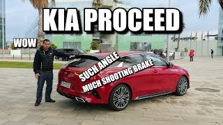 2019 KIA ProCeed Shooting Brake (not an estate! :-) ) (ENG) - First Test Drive and Review