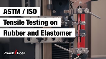ASTM / ISO | Tensile Testing on Rubber and Elastomer