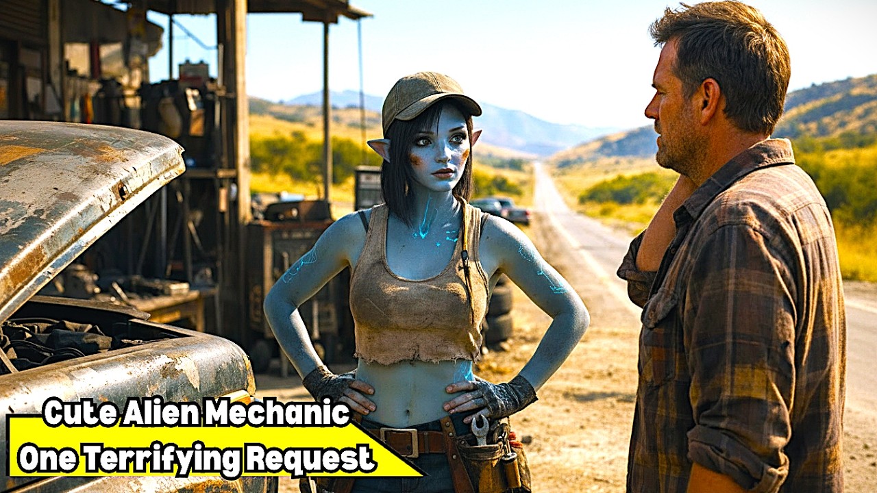 The Cute Alien Mechanic Fixed His Truck for Free — Then Asked Him to Drive Her to the Place She Died