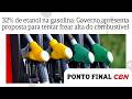 32% de etanol na gasolina: Governo apresenta proposta para tentar frear alta do combustível