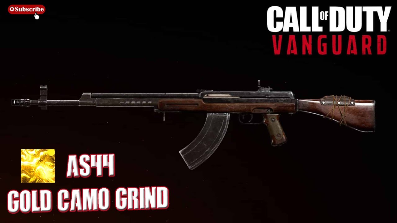 Call Of Duty: Vanguard - AS44 Gold Camo Grind