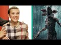 Stranger Things Flashback Watch 12 Year Old Millie Bobby Brown React To The Demogorgon 