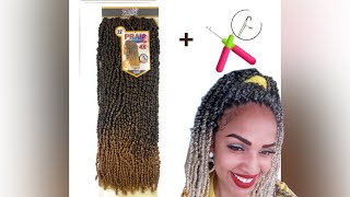 Cabelo Praia Caracol 4x Twist Pre Looped Crochet mais inf : 👇 Descript