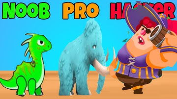 Noob vs Pro vs Hacker ⚔️🏆 – Dino Bash Survival Challenge!