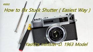 How to Fix a Stuck Shutter ( Easiest Way )