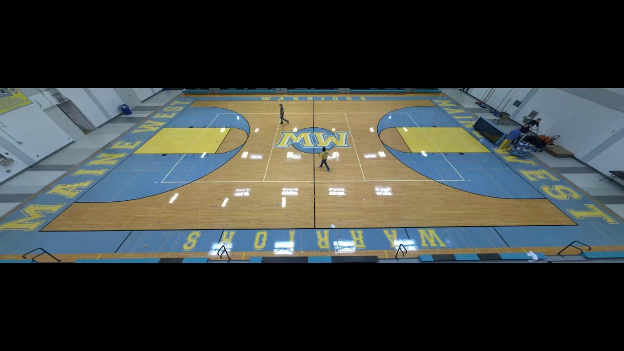 Maine West Halloween assembly