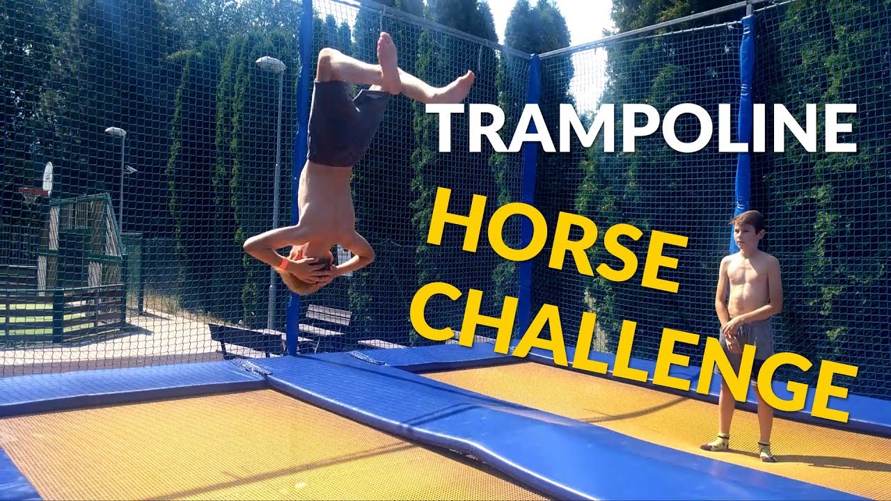 Trampoline Horse Challenge 2 YouTube