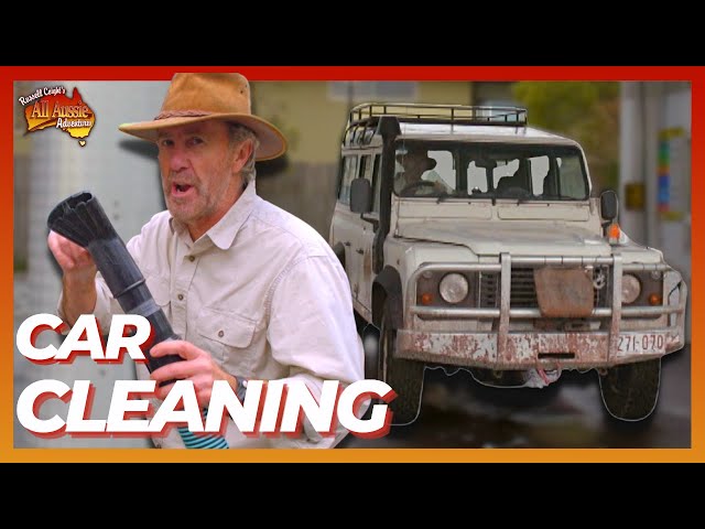 Russell Coight Teaches You How To Wash Your Car | All Aussie Adventures class=