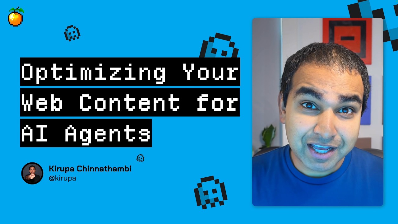 Optimizing web content for AI agents video thumbnail