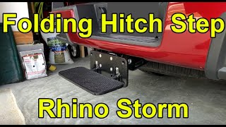 [QUICK LOOK] Folding Hitch Step for 2 Receivers from Rhino Storm