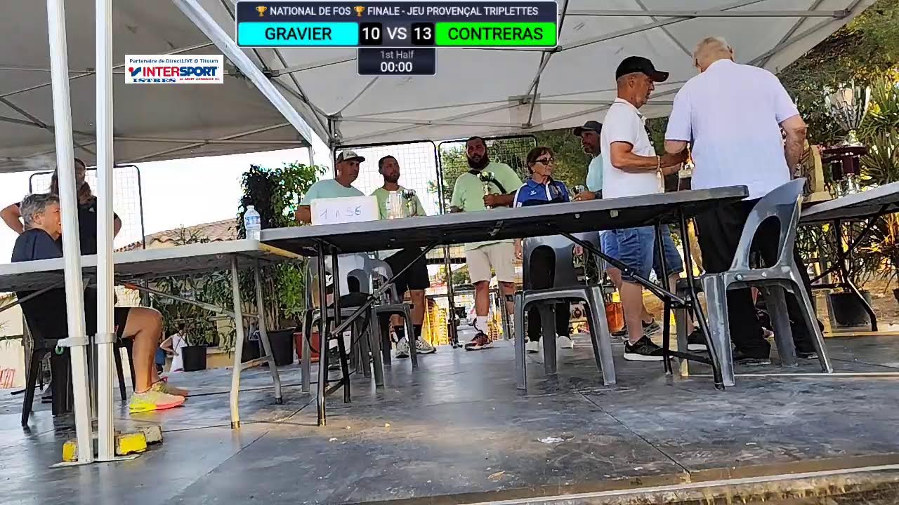 Miniature de la vidéo : 🎥DIRECT LIVE 🎥36 ème NATIONAL DE FOS - Finale - JEU PROVENÇAL 3x3