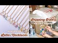 Making Minimalist Letter Necklaces | How To Ship Orders via J&amp;T Express