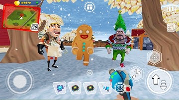 Dark Riddle Updater 14.0.0 ( Mod Skin GINGERBREAD ) New Updater Map : Part 135