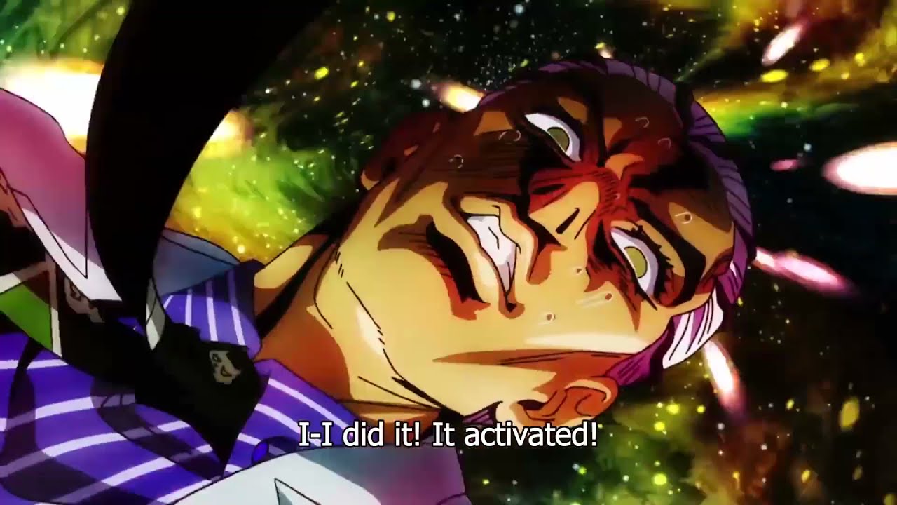 Jojo Bizarre Adventure Yoshikage Kira Green Screen Transition Effect Free Meme Template Youtube