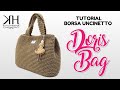 TUTORIAL BORSA UNCINETTO - "Doris" CROCHET BAG ♡ Katy Handmade