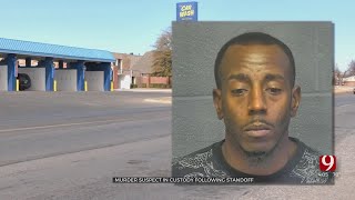 Murder Suspect Arrested After Short Standoff In NE OKC