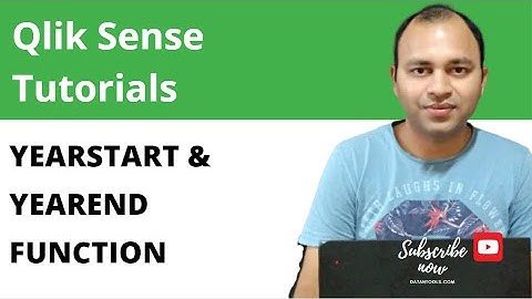 Qlik Sense Date Functions Tutorial - Calculating year start or end date based on a given date