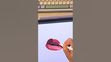 How to paint lips  #digitalpainting  #art #procreate #digitalart #drawing