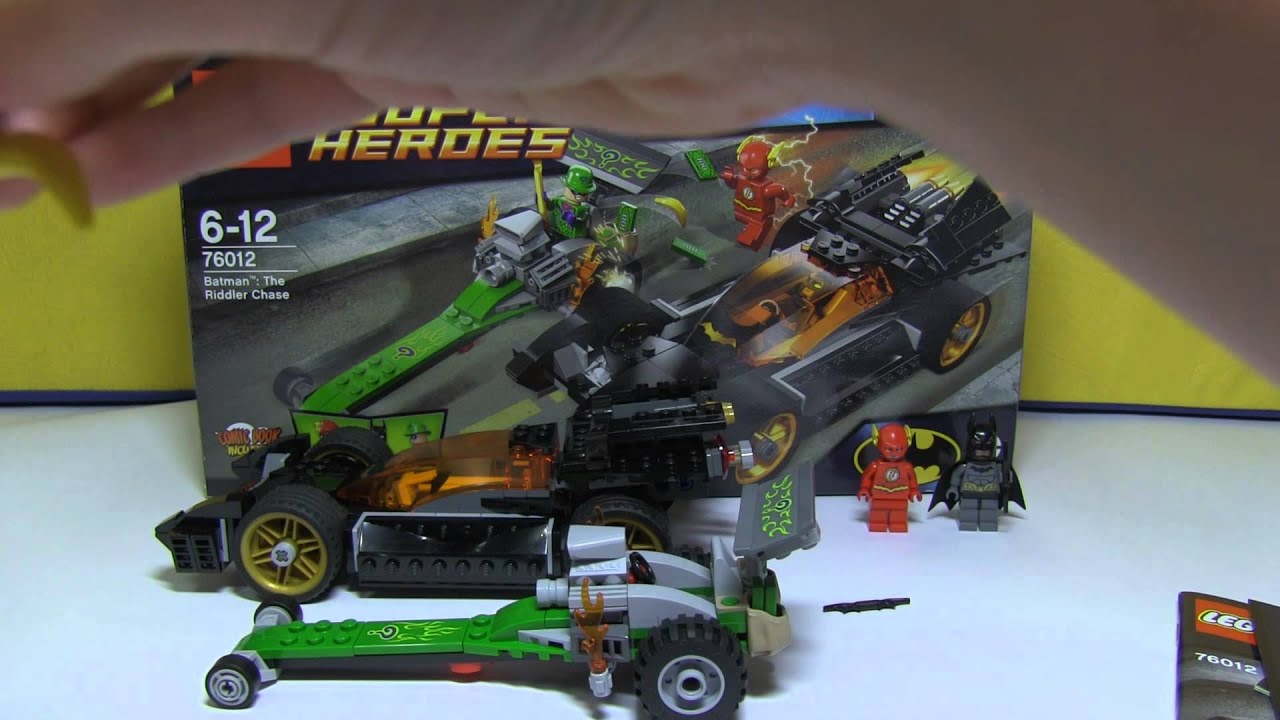 Обзор LEGO Super Heroes 76012 Бэтмен: Преследование Загадочника Batman: The Riddler Chase