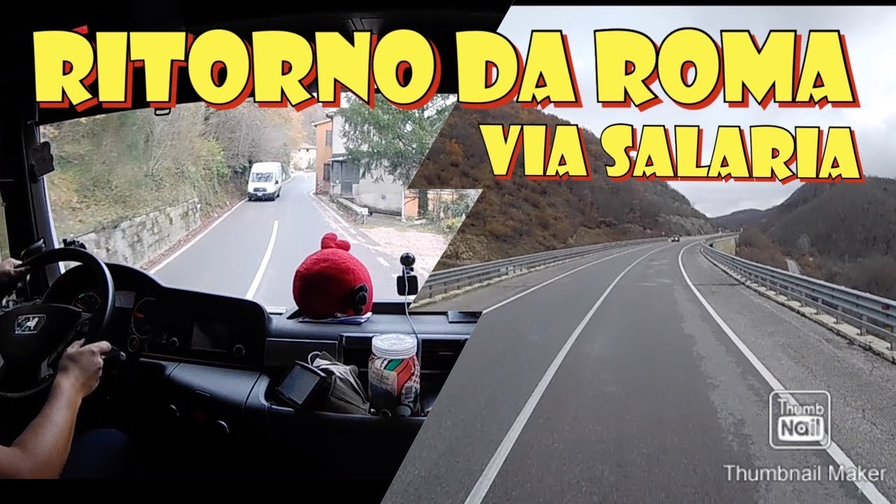 10 12 2020 Ritorno da Roma via SS4 Salaria