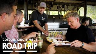 Gordon Ramsay Tastes The Best Texan BBQ In The World | Gordon, Gino and Fred: Road Trip