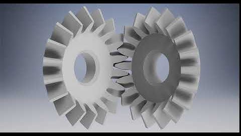 Involute Bevel Gear Set