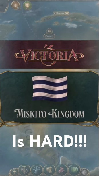 Miskito Kingdom is one of the HARDEST countries in Victoria 3 (Version ...