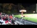 Searcy high band being directed by the mascot