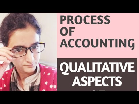 Process of Accounting | Advantages Of Accounting | Qualitative Characteristics Of Accounting