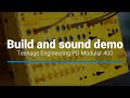 Teenage Engineering PO Modular 400 – No talking sound demo & time-lapse build