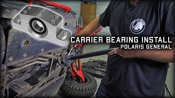SuperATV Heavy Duty Carrier Bearing Install | Polaris General | How To