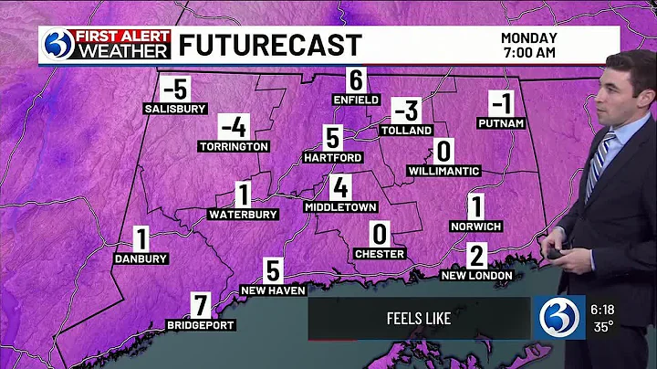 FORECAST: First Alert Weather Days for snow tonight followed by cold & wind